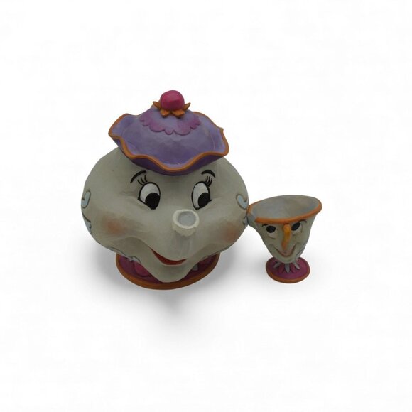Jim Shore A Mother's Love Mrs Potts and Chip #4049622 Figurine - Picture 4 of 10